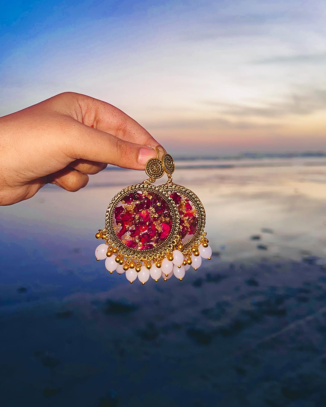 Handmade Preserved Flower Jewelry ✨