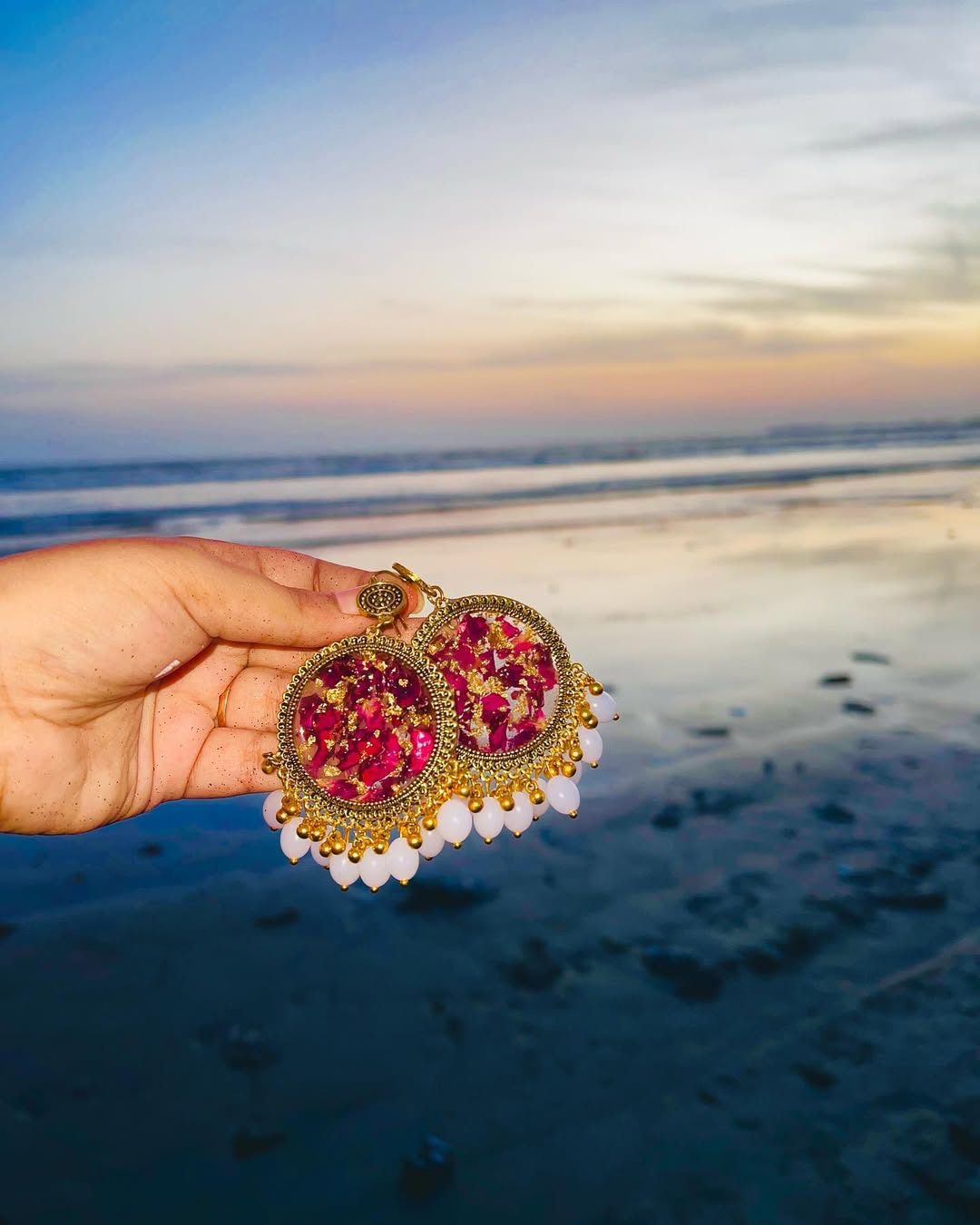 Handmade Preserved Flower Jewelry ✨