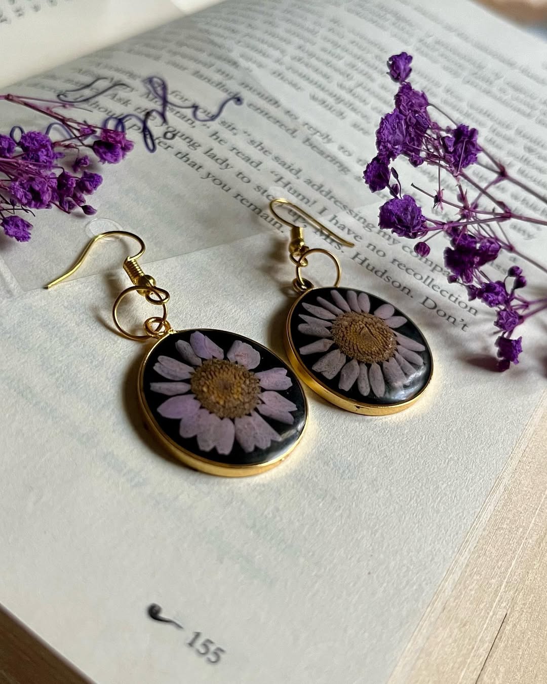 Handmade Preserved Flower Jewelry ✨