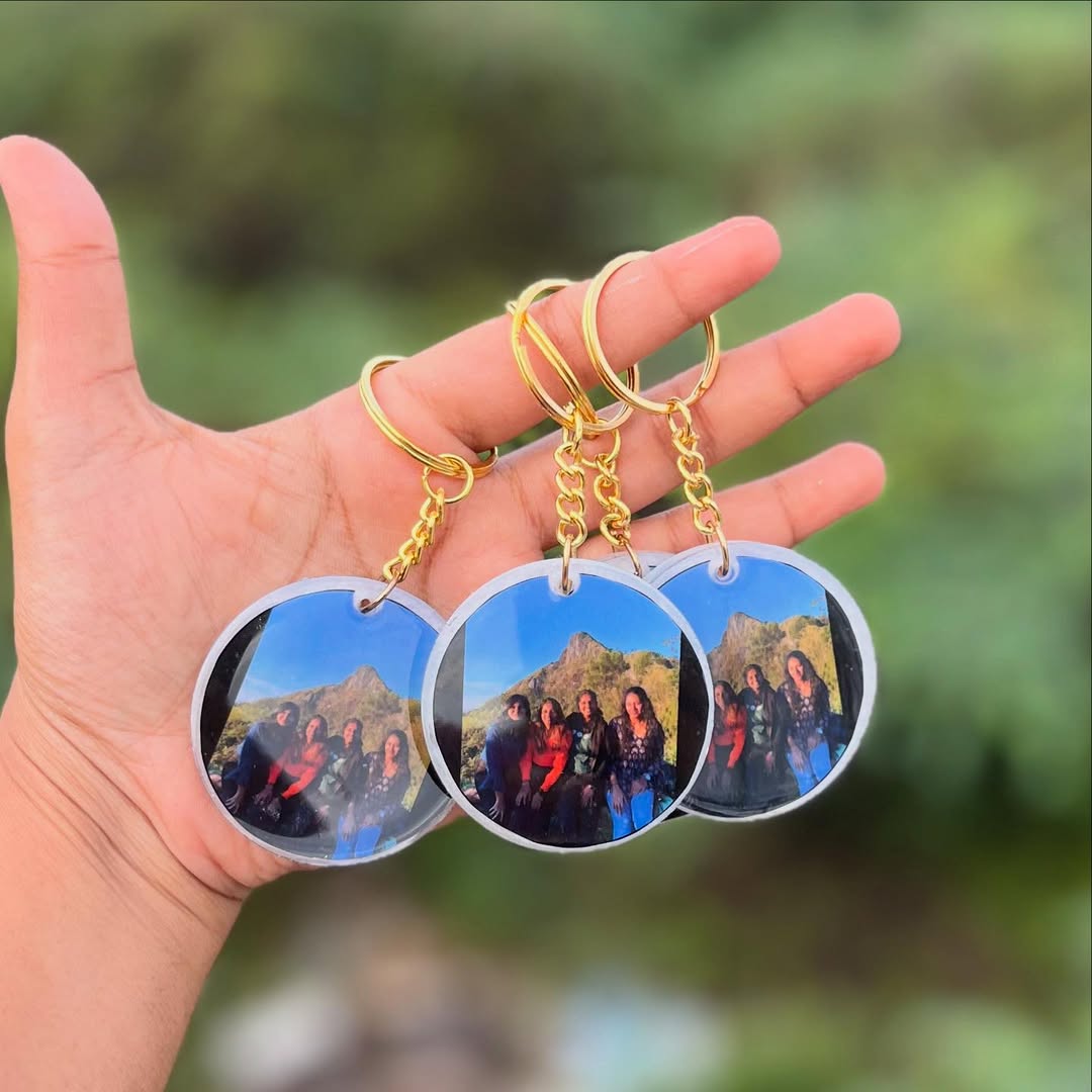Personalized Photo Keychains