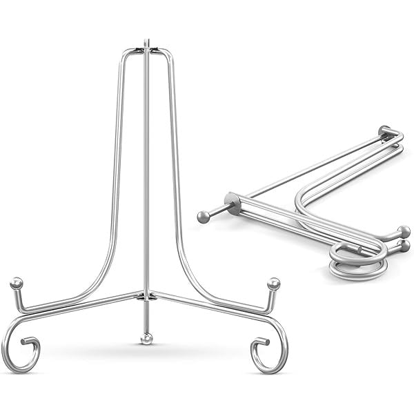 Silver Metal Foldable Stands